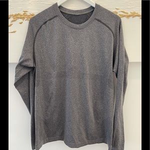 Mens Long Sleeve Lulu Lemon Tee